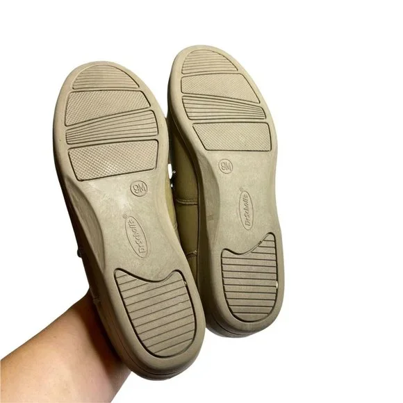 Dr Scholls Double Air Pillo Advanced Comfort Women’s Work Shoes Taupe Leather 9M - Picture 9 of 12